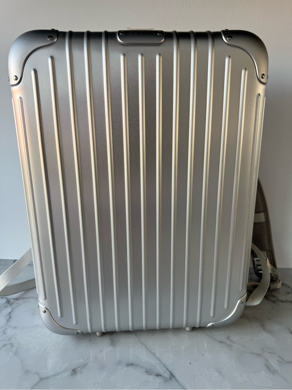 RIMOWA Silver Hard-Shell Backpack Case - Picture 10 of 16